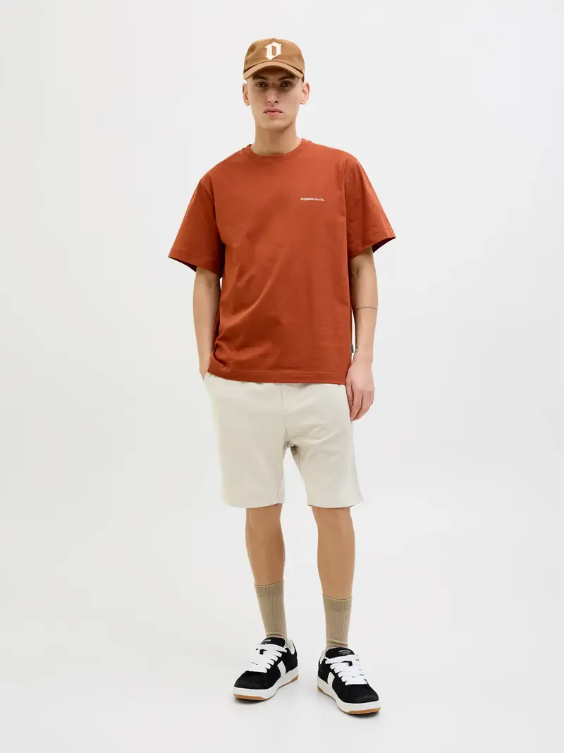 JACK&JONES GORDON BRADLEY BERMUDA IN FELPA UOMO (COL