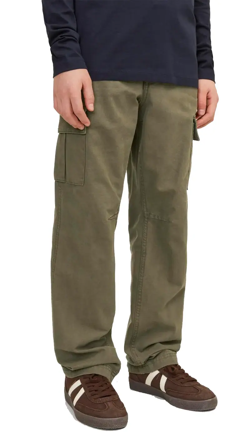 JACK&JONES JR PANTALONE BARKLEY CAGRGO CON TASCONI JR 12258383 OLN