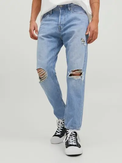 JACK&JONES M JEANS FRANK ORIGINAL CROPPED 12223588