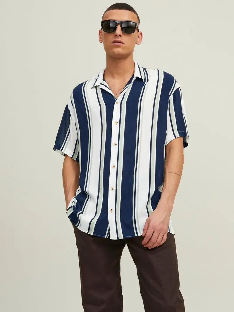 JACK&JONES MALIBU RESORT STRIPE SHIRT 12207442