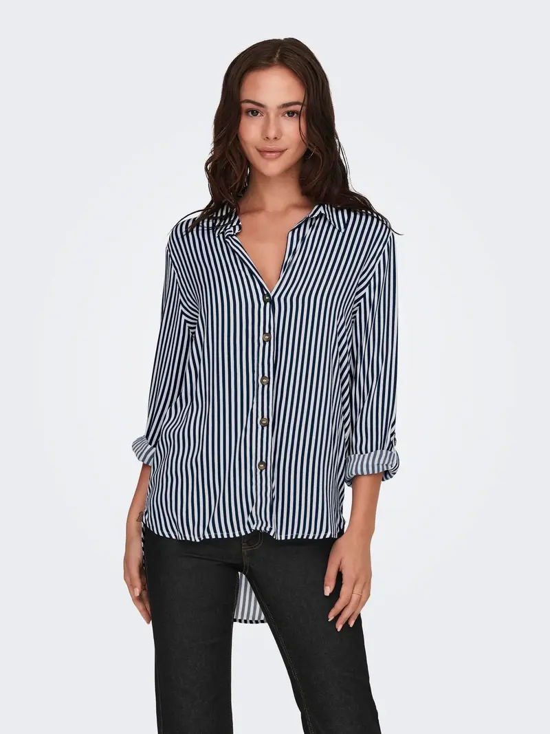 JACQUELINE DE YONG CAMICIONE LAUREL MANICA LUNGA DONNA 15329311 SKC