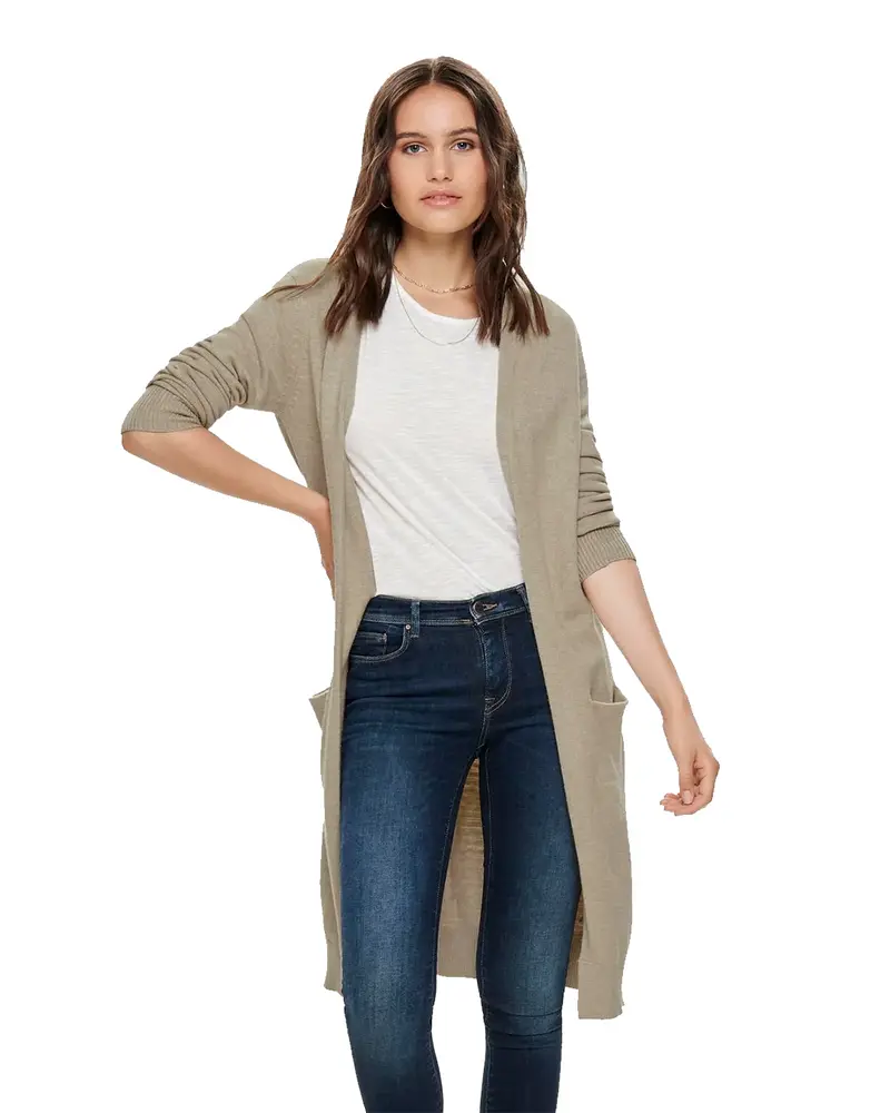 JACQUELINE DE YONG CARDIGAN LUNGO CON BOTTONI DONNA 15184979 BGE