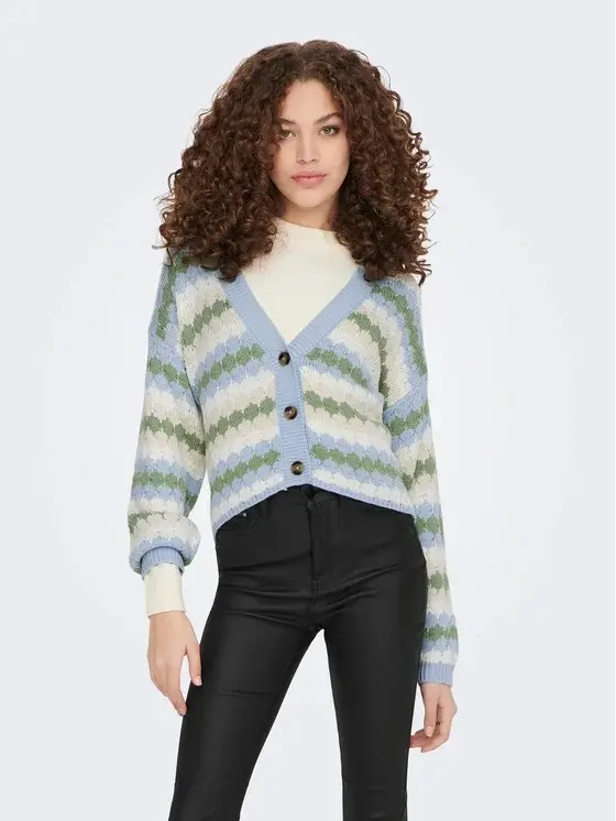 JACQUELINE DE YONG CARDIGAN SUN MIA LONG SLEEVES KNIT DONNA 15267783 BLF
