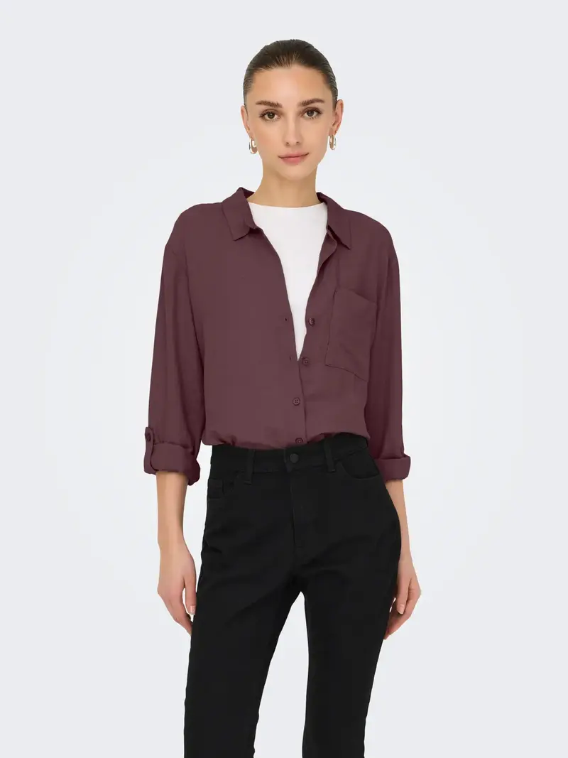 JACQUELINE DE YONG CAYA CAMICIA IN LINO 15346548 HBY
