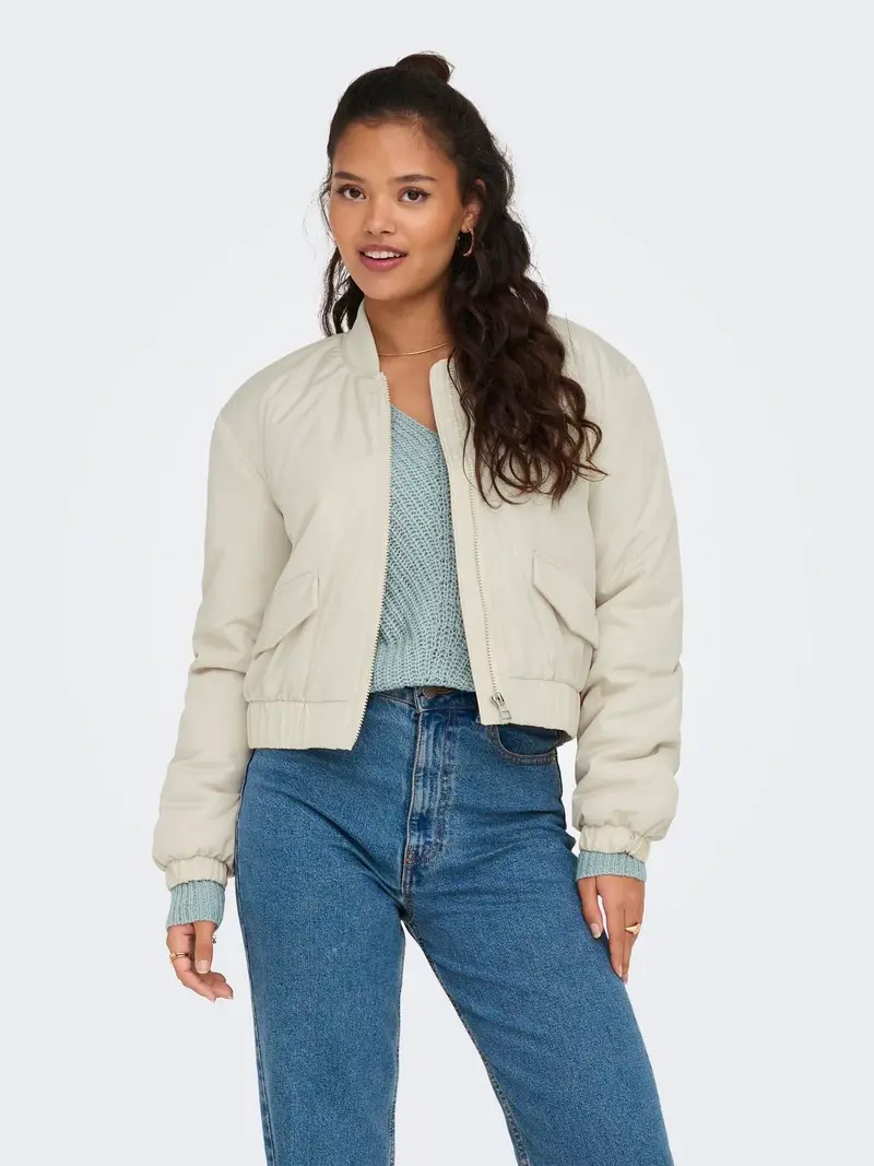 JACQUELINE DE YONG GIUBBOTTO DIXIE LIFE SHORT PADDED BOMBER DONNA 15317122 MNB
