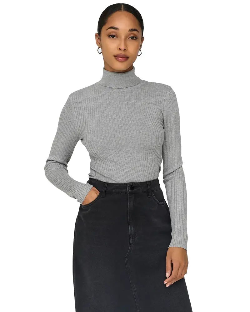 JACQUELINE DE YONG MAGLIONE PLUM COLLO ALTO DONNA 15328328 LGM