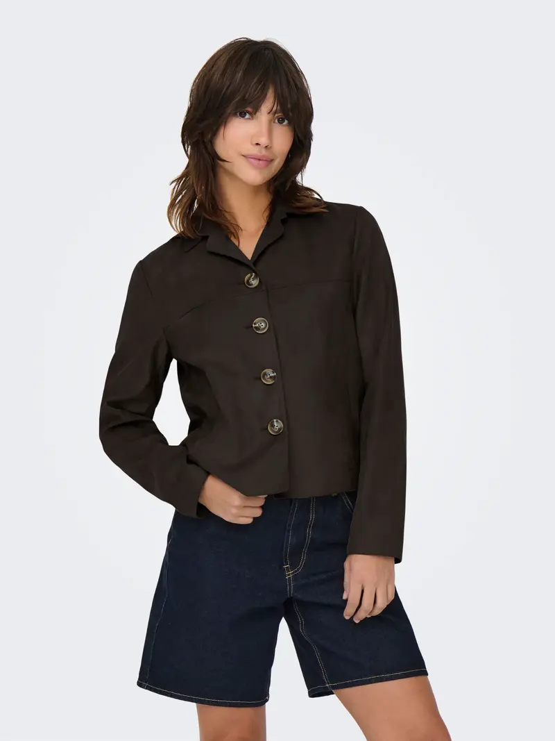 JACQUELINE DE YONG NICO GIACCA IN SUEDE 15355087 CLT