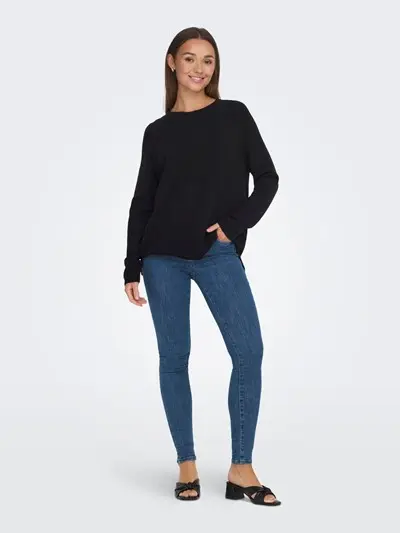 JACQUELINE DE YONG Pullover W Marco L/S O-Neck