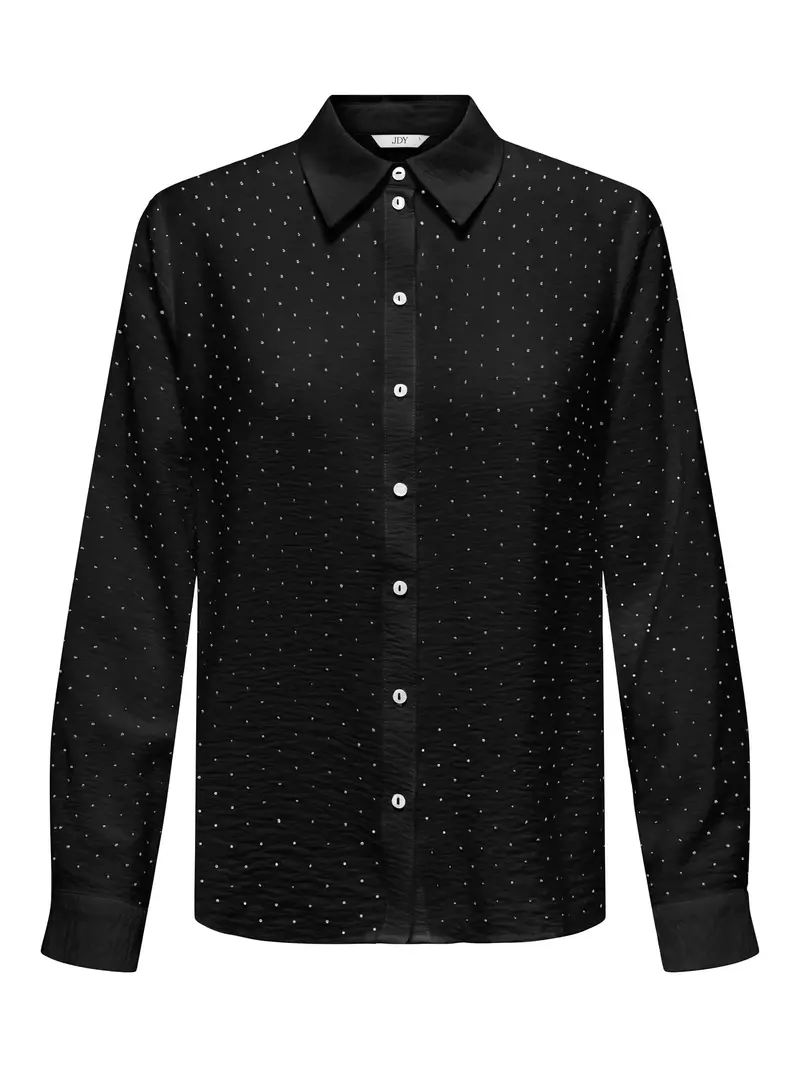 JACQUELINE DE YONG RINA CAMICIA CON BRILLANTINI 15359454 BLK