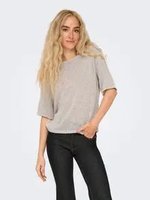 JACQUELINE DE YONG SHINE T-SHIRT IN MAGLIA DONNA (COL