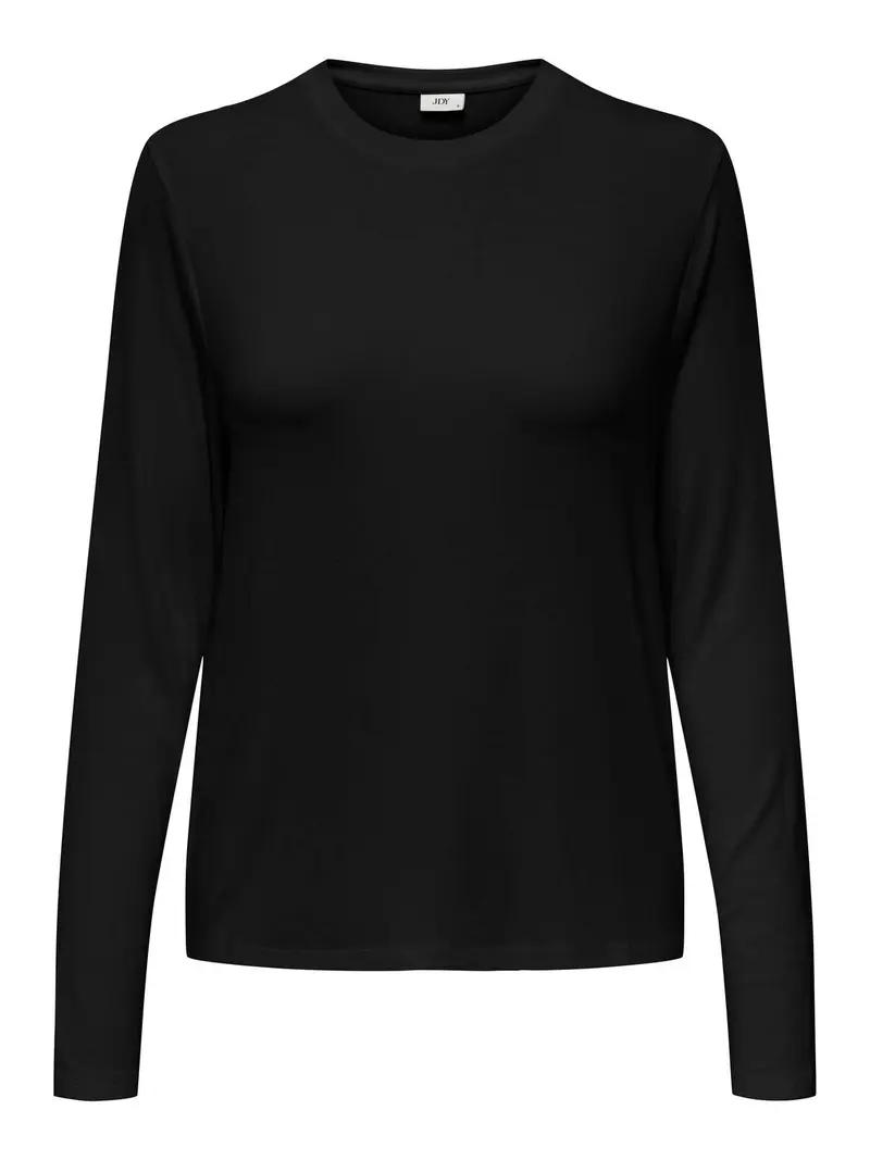 JACQUELINE DE YONG T-SHIRT COMO MANICA LUNGA GIROCOLLO DONNA 15328943 BLK
