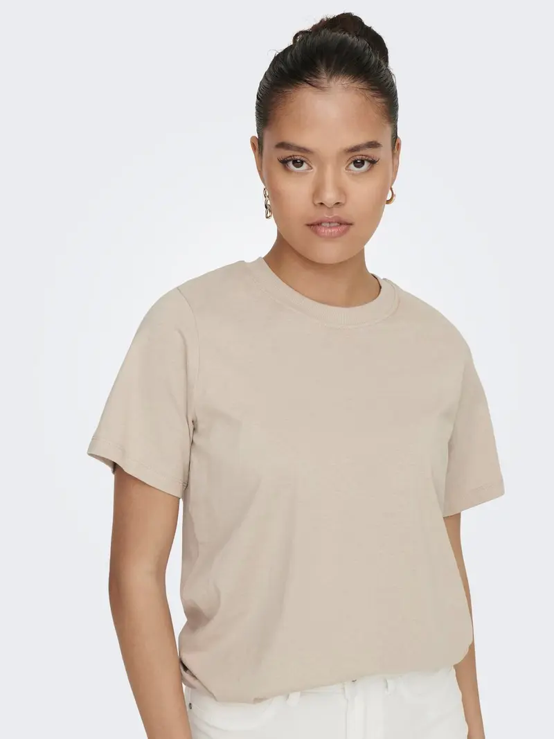 JACQUELINE DE YONG T-SHIRT PISA SHORT SLEEVES DONNA 15292431 CTG