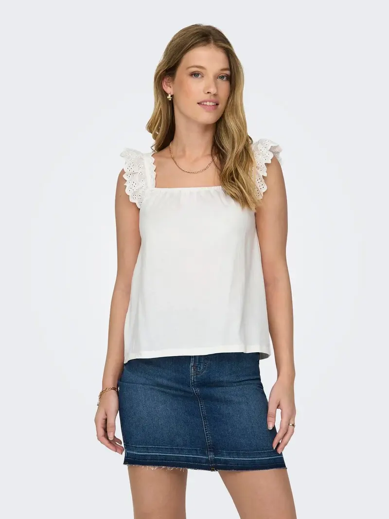 JACQUELINE DE YONG TOP VANJA LIFE MIX DONNA 15318214 CLD