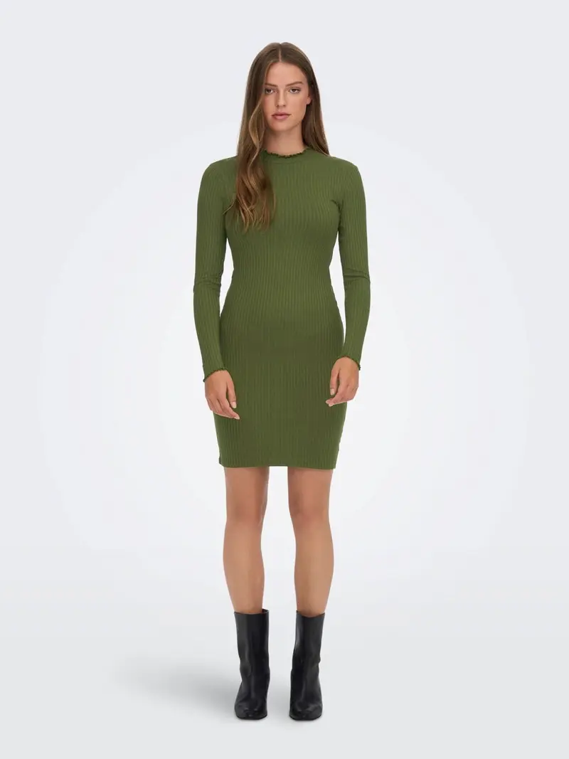 JACQUELINE DE YONG W FRANSISKA L/S HIGHNECK DRESS 15268941
