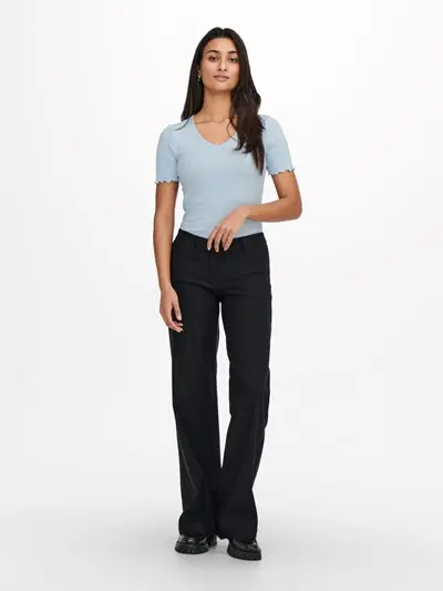 JACQUELINE DE YONG W FRANSISKA S/S SOLID TOP 15238718