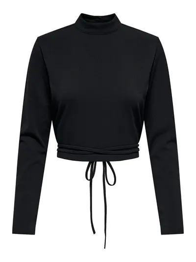 JACQUELINE DE YONG W TOP GIROCOLLO GEGGO OPEN BACK LONG SLEEVE TOP 15282520