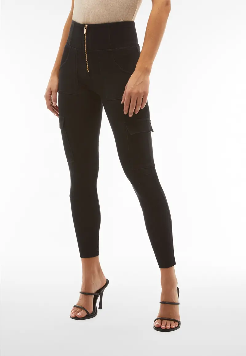 Jeggings WR.UP® stile cargo con vita alta e lunghezza 7/8