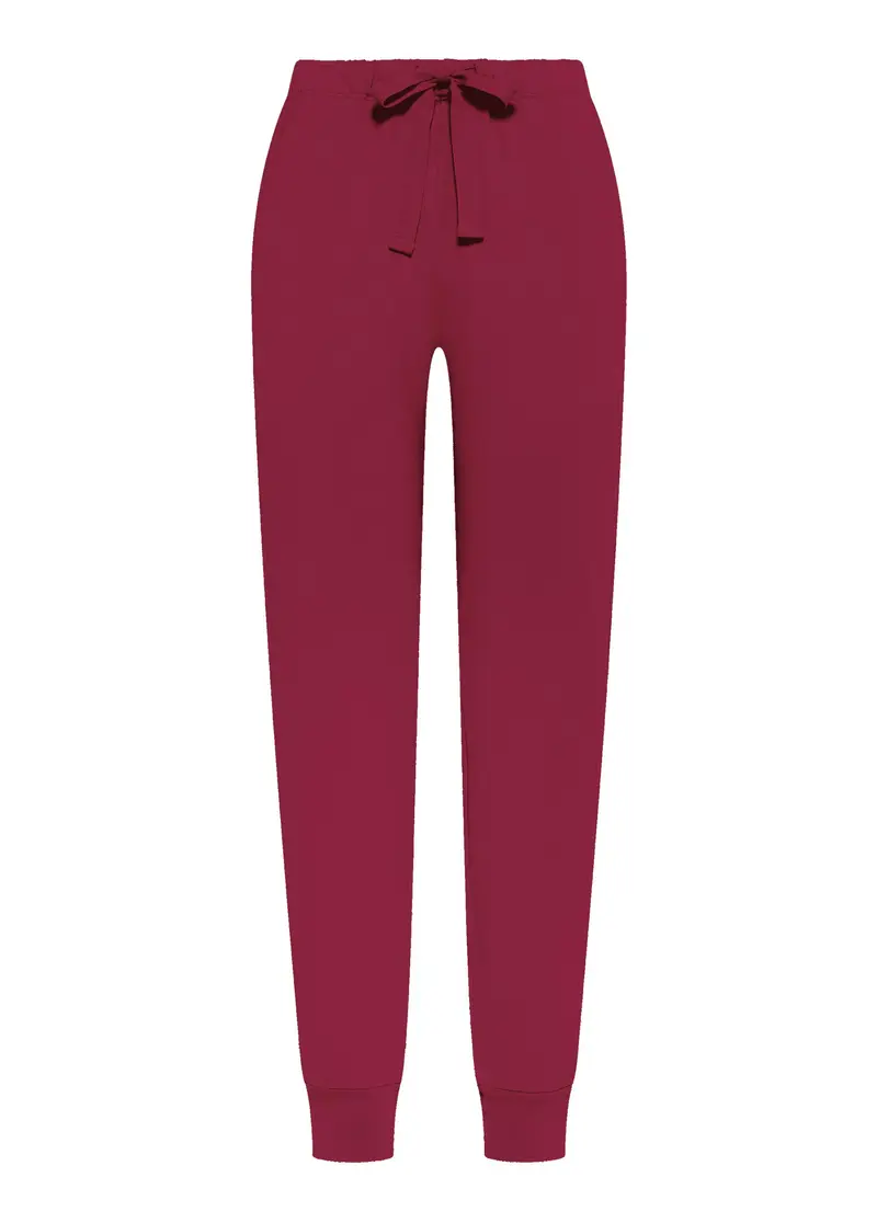 JOGGER IN TESSUTO STRETCH ROSSO