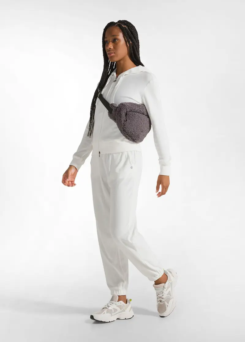 JOGGER LOUNGE IN CINIGLIA BIANCO