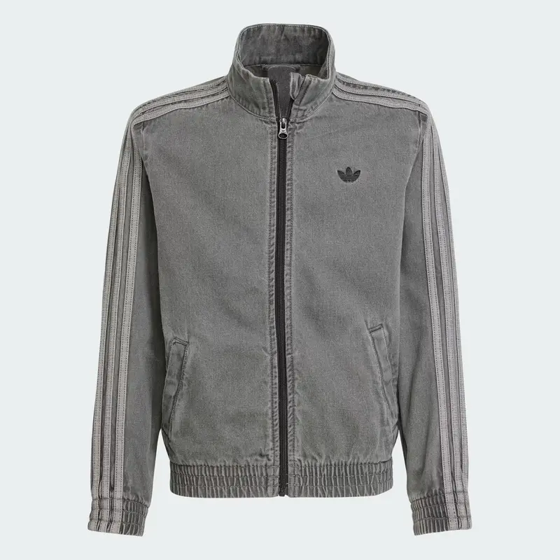 JV7801 - GIACCA ADIDAS FIREBIRD TRACK TOP IN DENIM GRIGIO JV7801 BAMBINI
