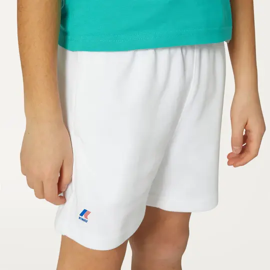 K-WAY BERMUDA IN FELPA P. LE VRAI DORIAN POLY COTTON JR K4121KW 001