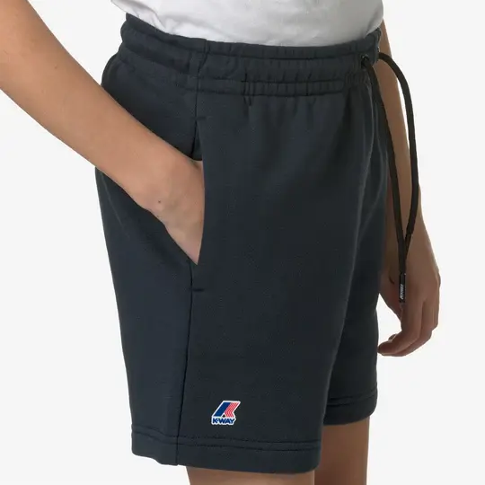 K-WAY BERMUDA IN FELPA P. LE VRAI DORIAN POLY COTTON JR K4121KW K89
