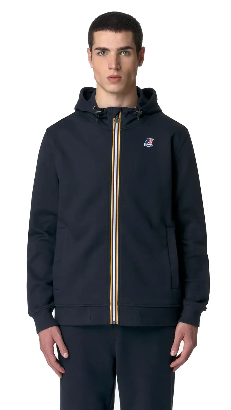 K-WAY FELPA LE VRAI ARROUX UOMO K3123PW K89