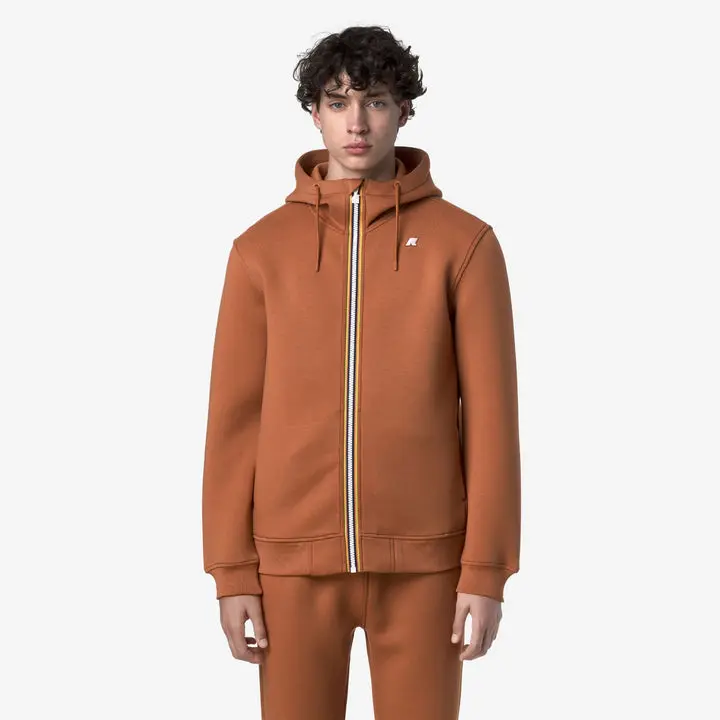 K-WAY FELPA RAINER SPACER CON CAPPUCCIO UOMO K2141DW WGG