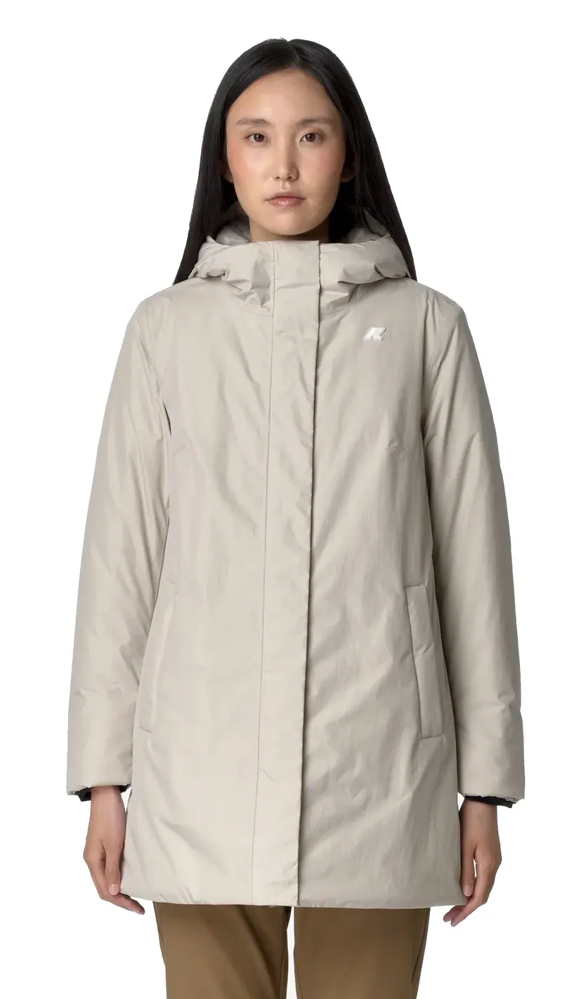 K-WAY GIBBOTTO LUNGO SOPHIE SOFT TOUCH MARMOTTA K71326W ATY