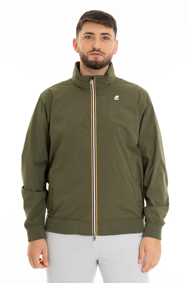 K-WAY GIUBBOTTO AMAURY STRETCH NYLON JERSEY UOMO K2121PW H11