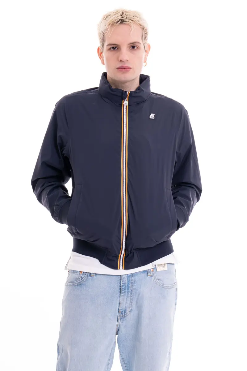 K-WAY GIUBBOTTO AMAURY STRETCH NYLON JERSEY UOMO K2121PW K89