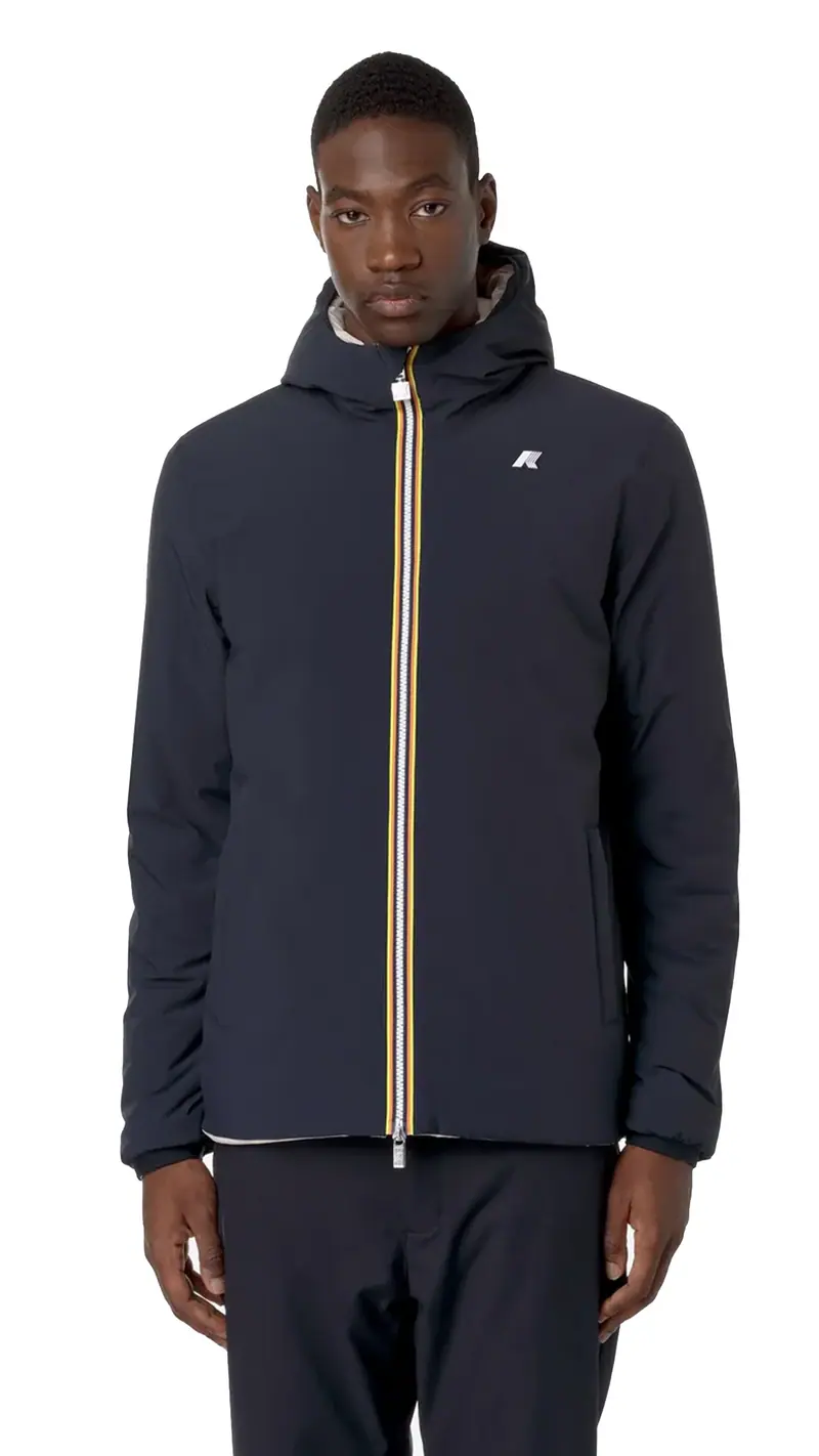 K-WAY GIUBBOTTO CORTO REVERSIBILE JACK UOMO K6128VW ATJ
