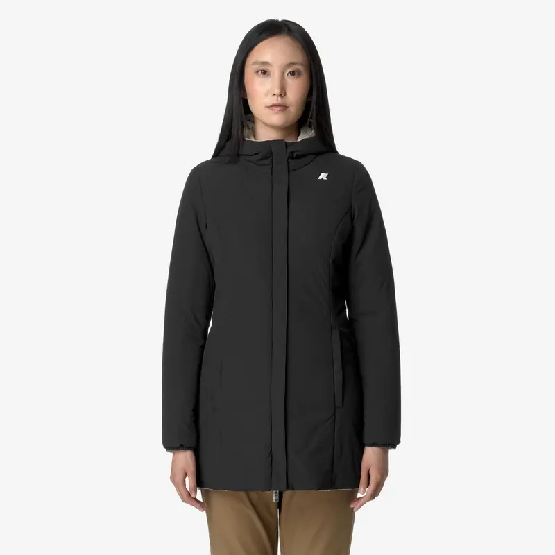 K-WAY GIUBBOTTO DENISE REVERSIBILE DONNA K6128UW AUA