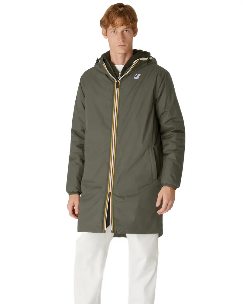 K-WAY GIUBBOTTO LE VRAI 3.0 EIFFEL LUNGO UOMO K3114KW WMR