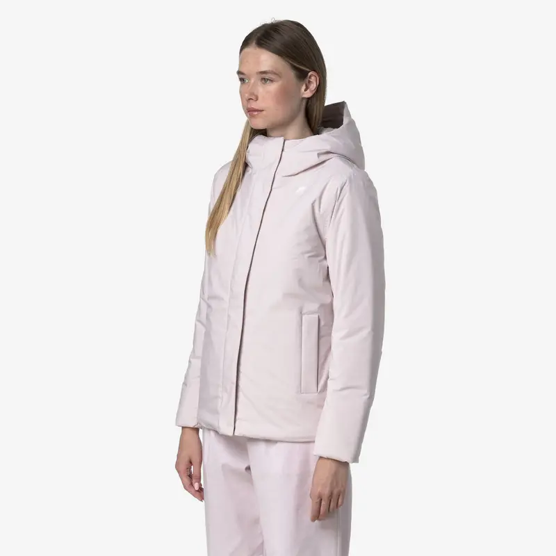 K-WAY GIUBBOTTO LIL SOFT TOUCH LUNGO DONNA K71324W B3U
