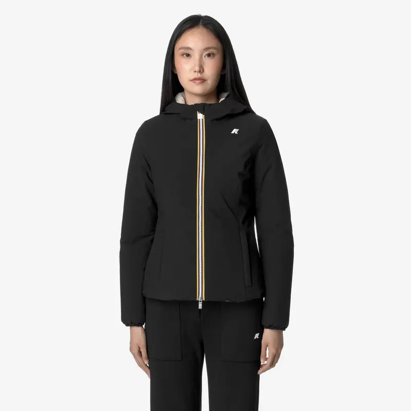 K-WAY GIUBBOTTO LILY REVERSIBILE DONNA K6128TW AU7