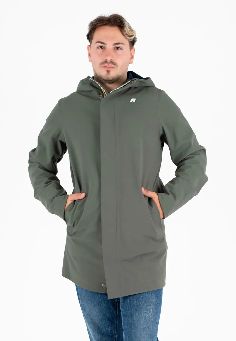 K-WAY GIUBBOTTO MARLYN BONDED LUNGO UOMO K7126UW AF0