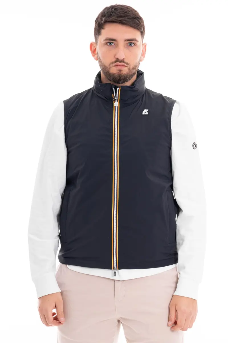 K-WAY GIUBBOTTO SMANICATO VALEN STRETCH NYLON JERSEY UOMO K3131JW K89