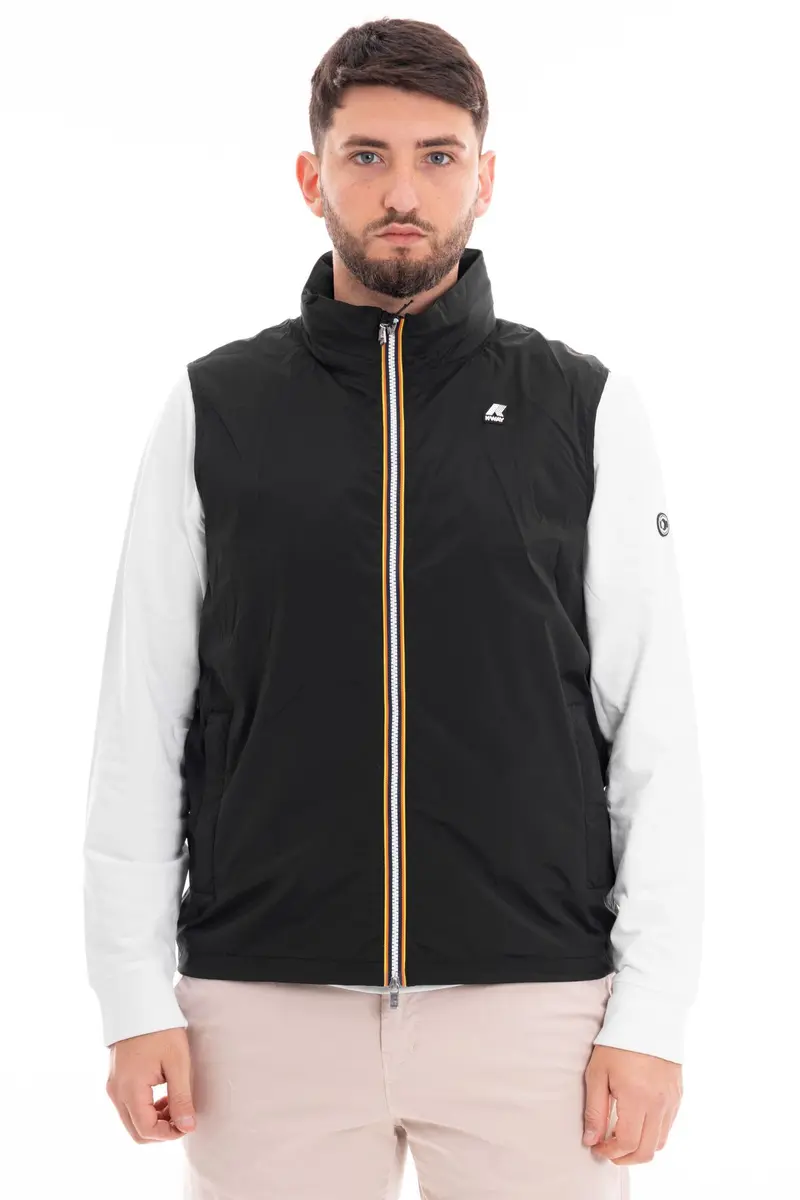 K-WAY GIUBBOTTO SMANICATO VALEN STRETCH NYLON JERSEY UOMO K3131JW USY
