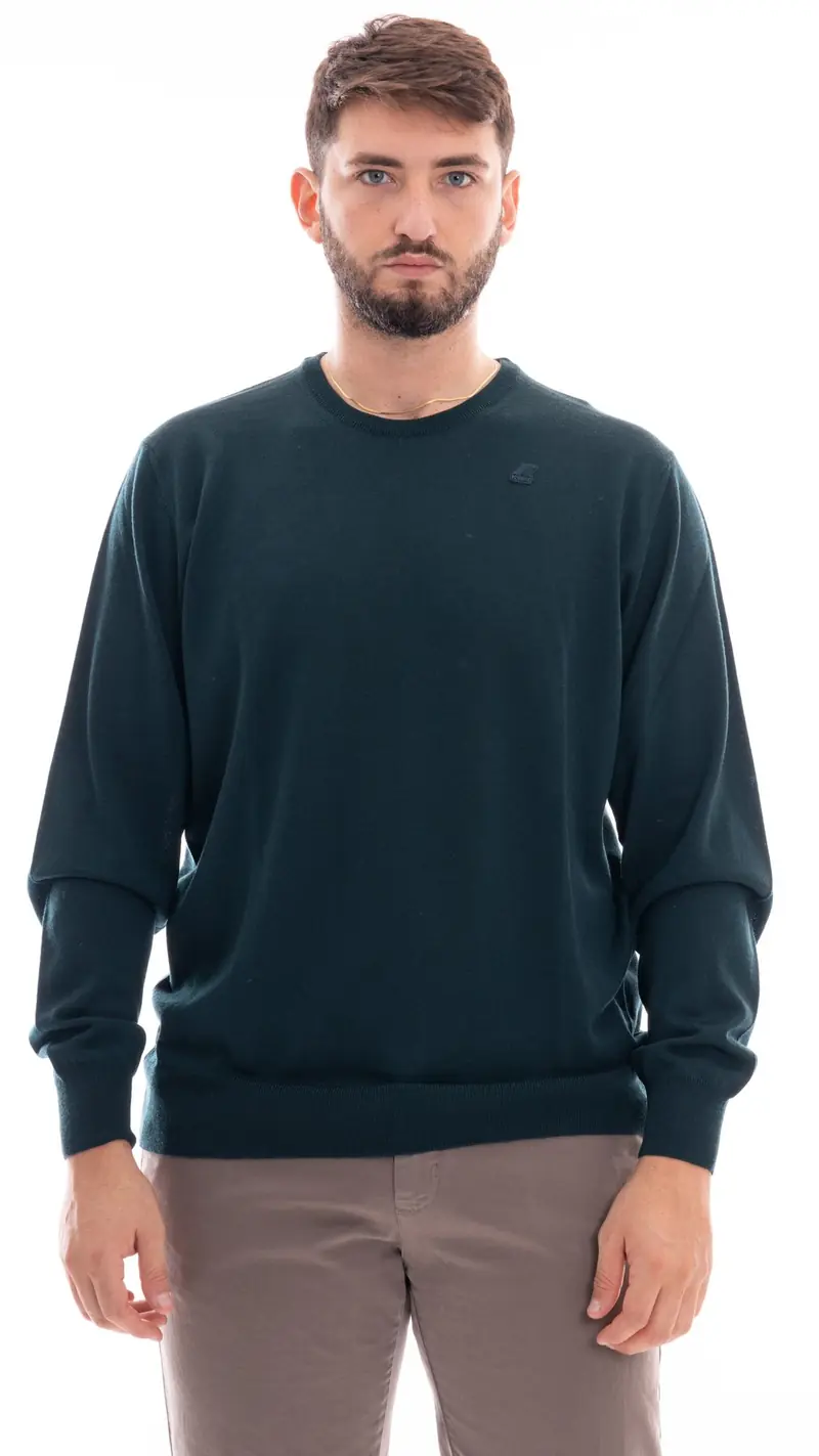 K-WAY PULLOVER SEBASTIEN MERINO UOMO K6113BW 614