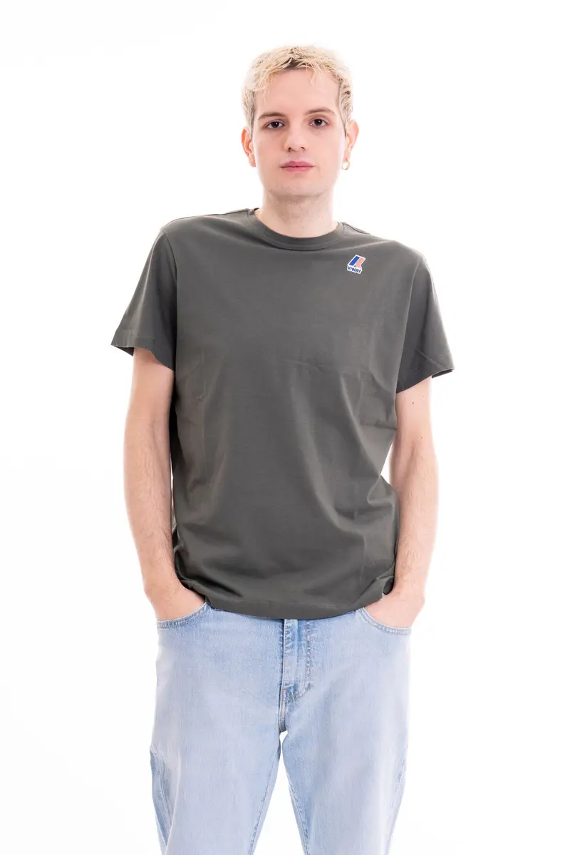 K-WAY T-SHIRT LE VRAI EDOUARD UOMO K007JE0 WMR