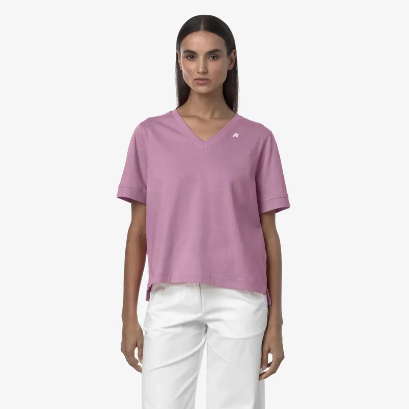 K-WAY T-SHIRT LEDA JERSEY DONNA K2148FW H41