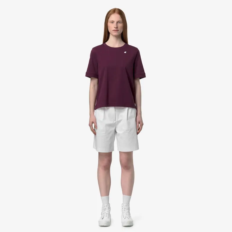 K-WAY T-SHIRT SELUNE JERSEY DONNA K2148EW 345