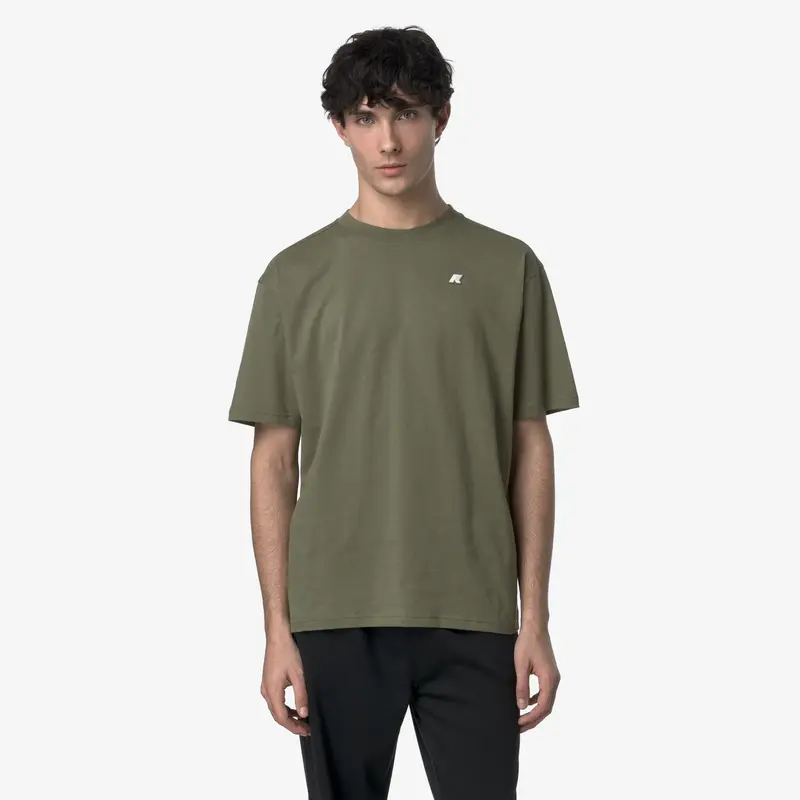 K-WAY T-SHIRT SOLO JERSEY UOMO K3136CW V15