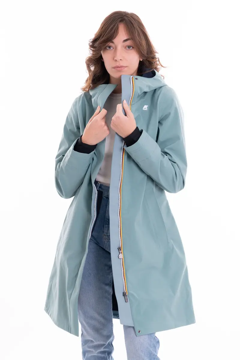 K-WAY W STEPHY BONDED JACKET 3/4 K8128TW AKY