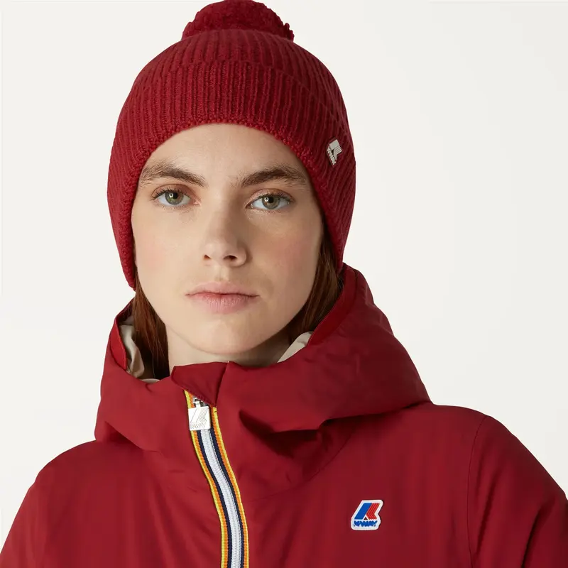 K-WAY W VINCIENNE CARDIGAN STITCH WOOL CAPPELLO K111FWW WNL