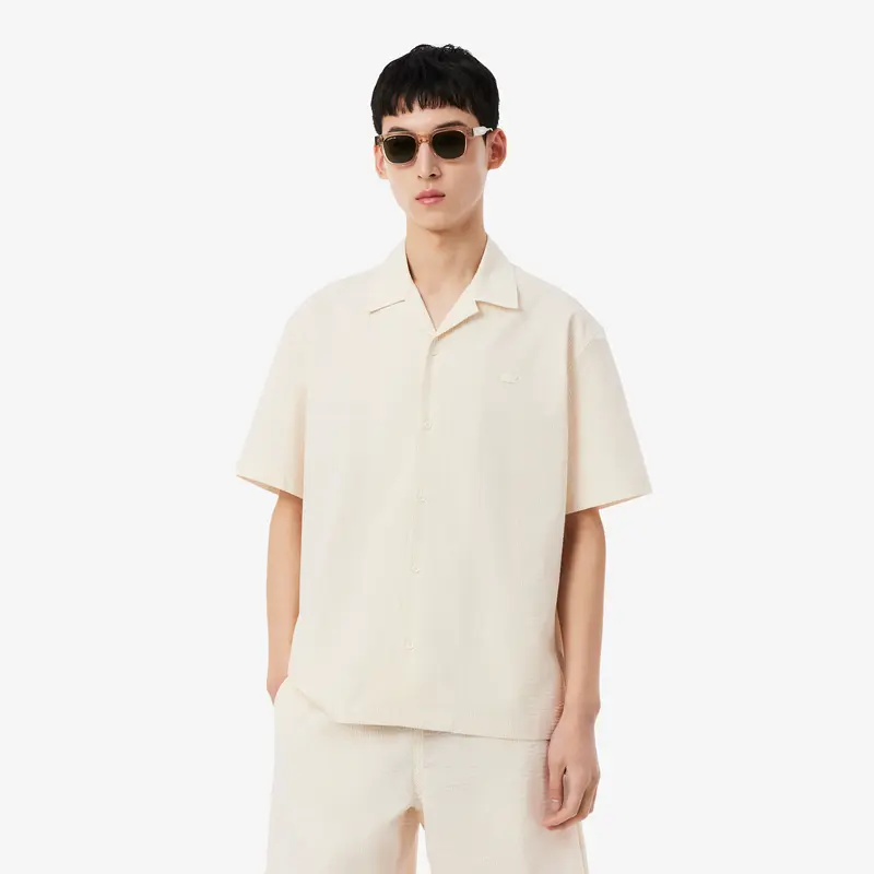 LACOSTE CAMICIA MANICA CORTA UOMO CH2355 FM0