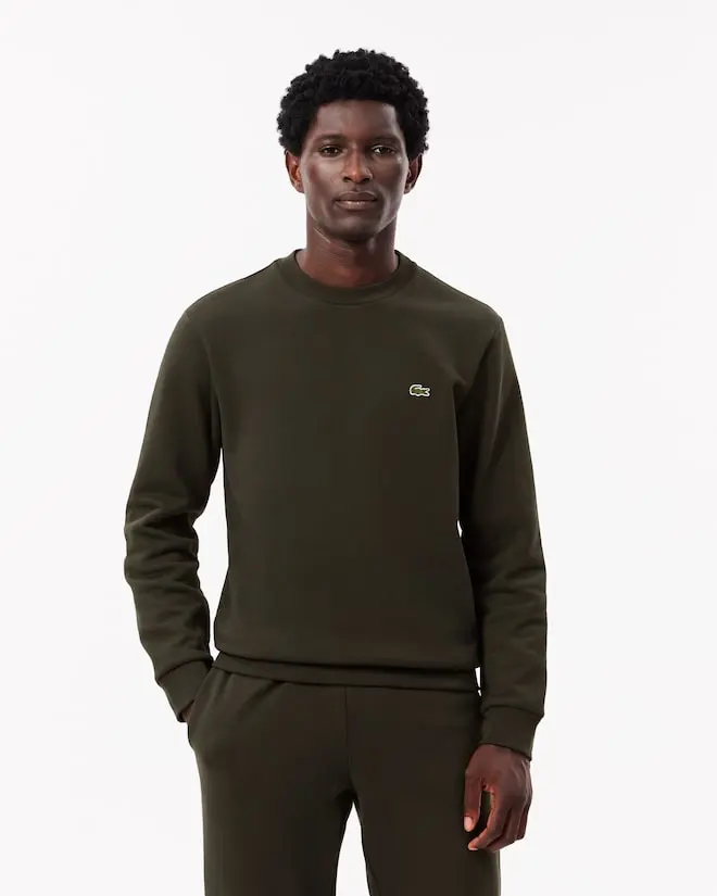 LACOSTE FELPA CON LOGO PICCOLO UOMO SH9608 L7A