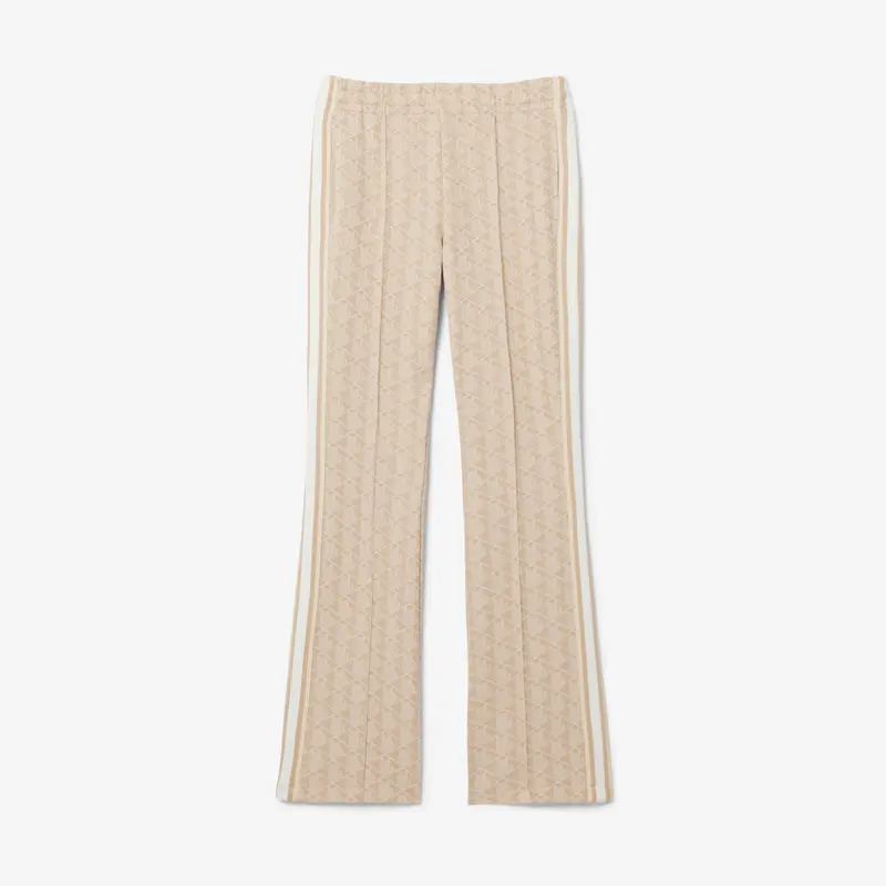 LACOSTE PANTALONI TUTA SVASATI CON MONOGRAMMA XF9313 8GI