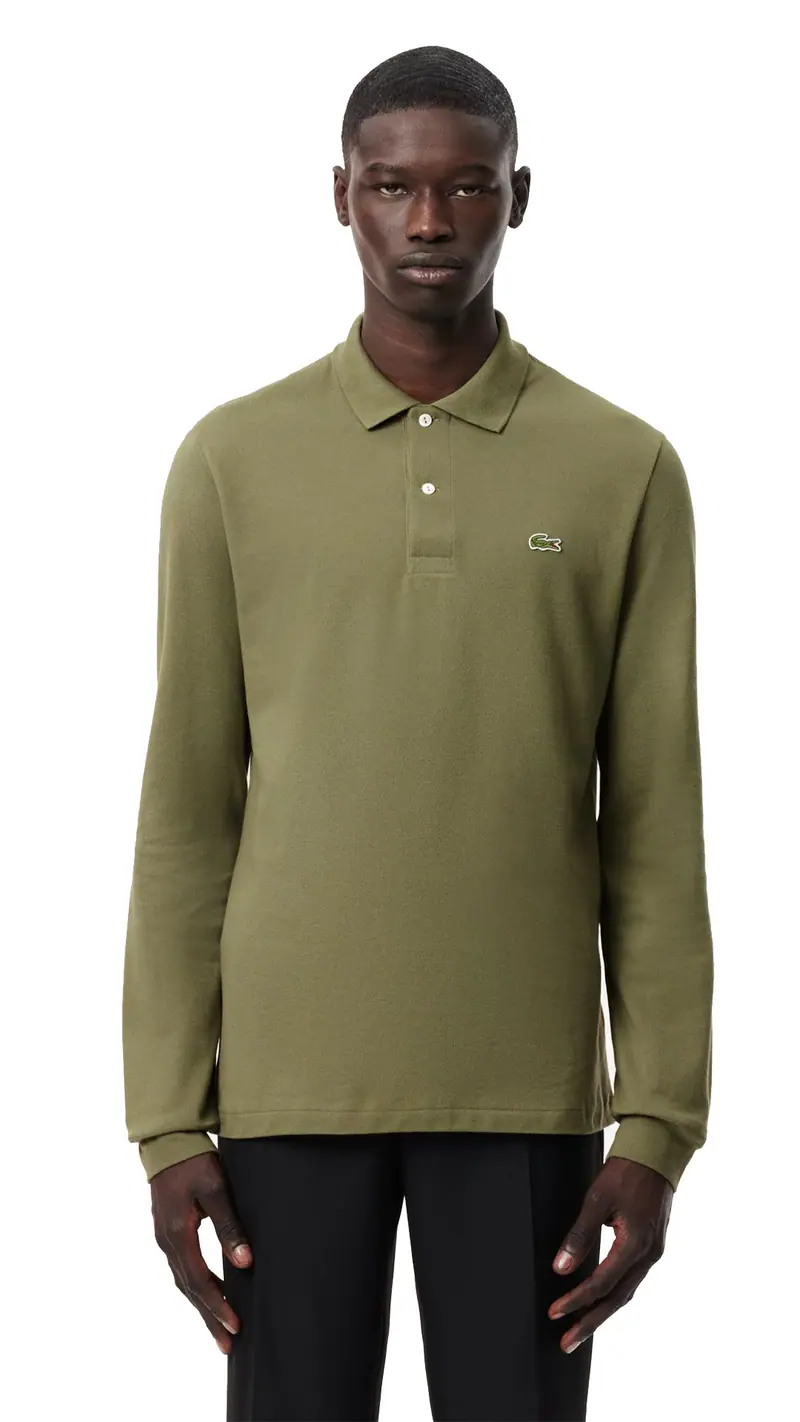 LACOSTE POLO IN PIQUET MANICA LUNGA L1312 BMY